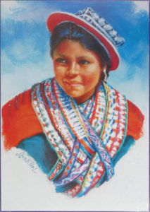 Jeune femme de Potosi